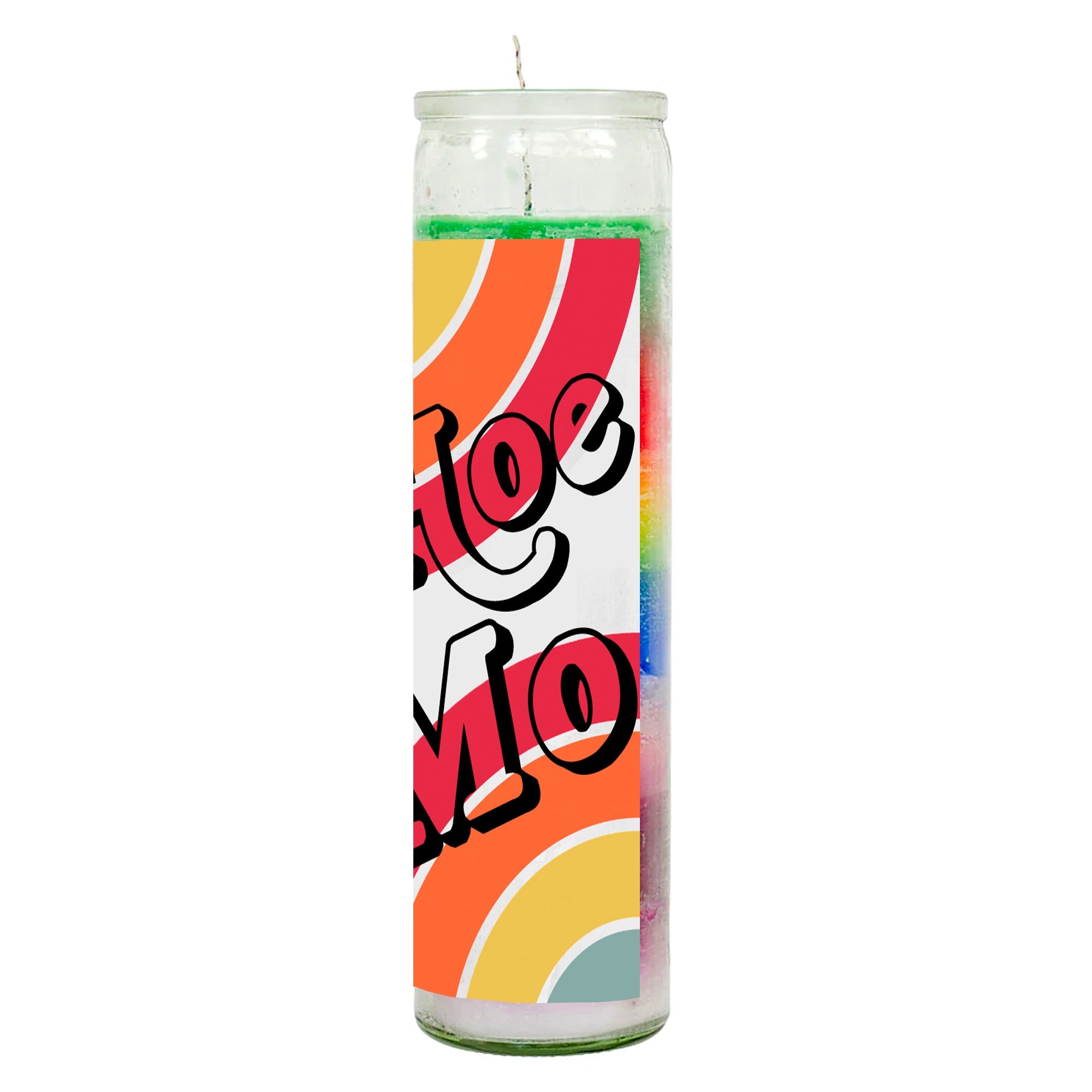 Hoe Moe Rainbow Candle by BOBBYK