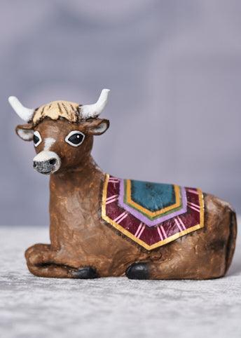 Holy Cow Lori Mitchell Nativity Figurine