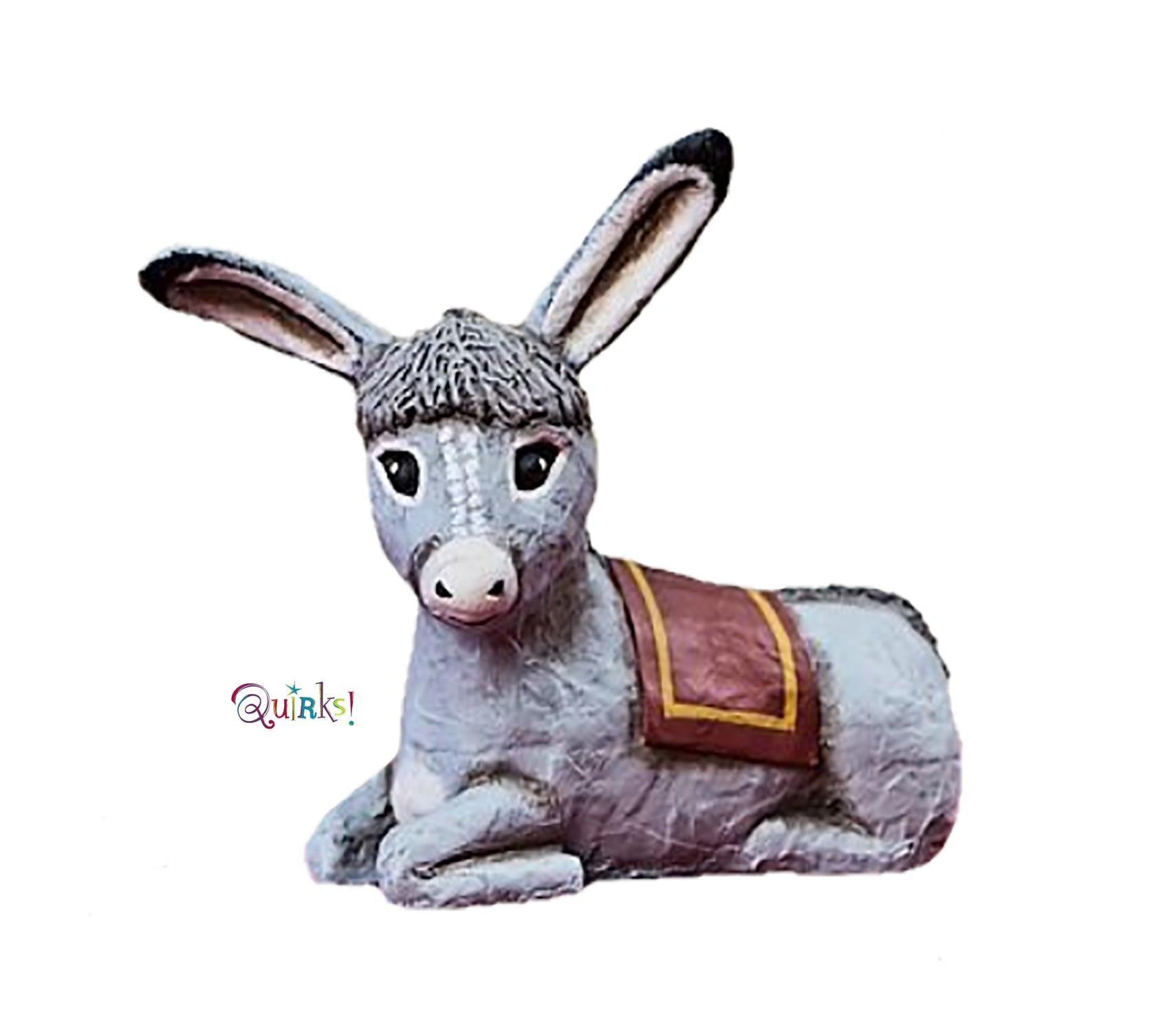 Holy Donkey - Lori Mitchell Nativity Figurine