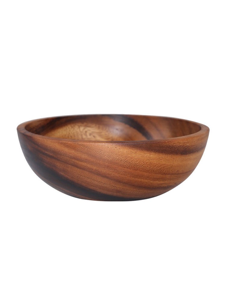 Home Kitchen acacia wooden bowl wooden tableware