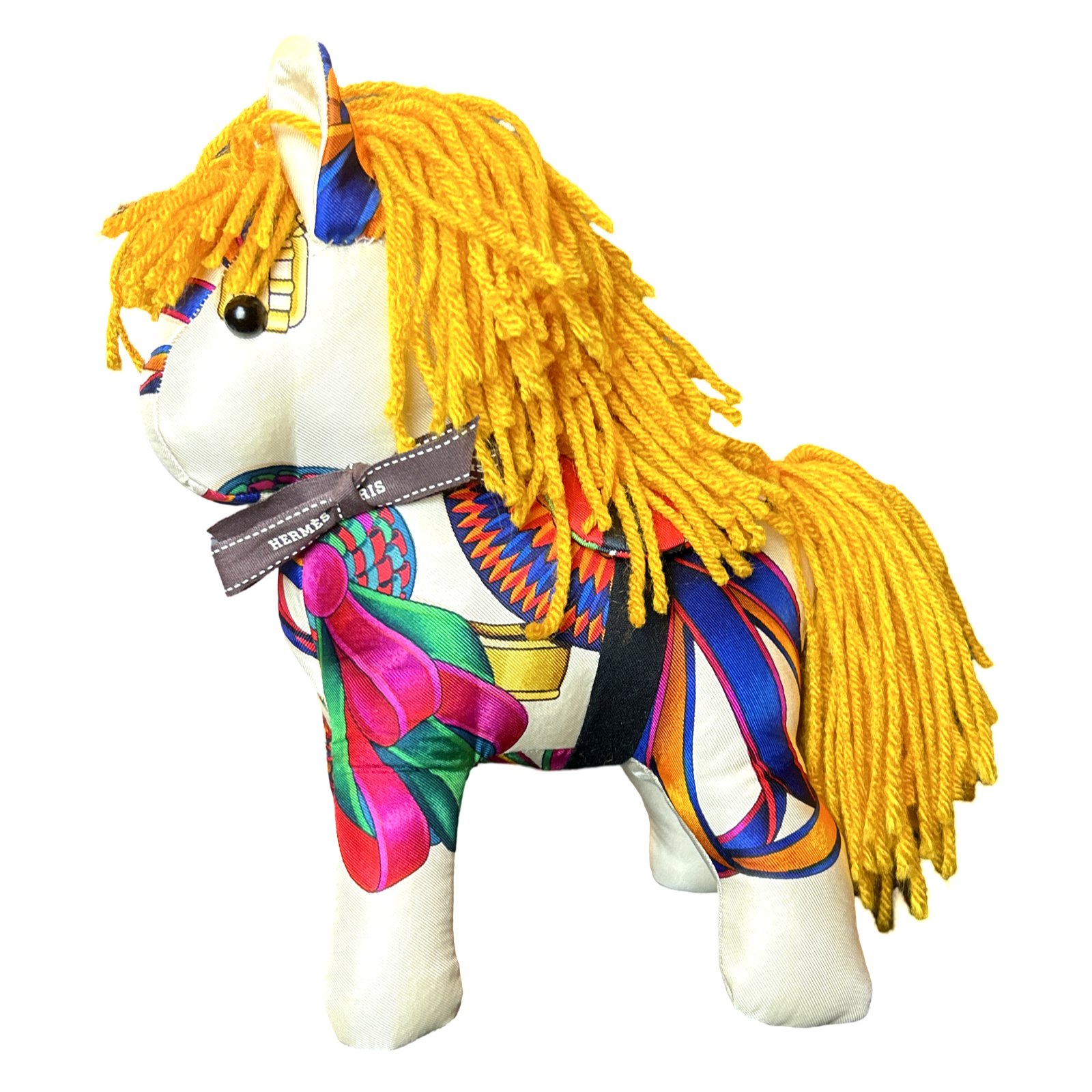 Rubans du Cheval Vintage Silk Scarf Noble Pony