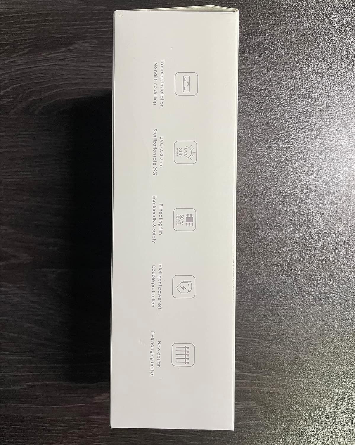 HouseGem Toothbrush Holder, Timer Function, 2000mAh Rechargeable Cordless Wall-Mounted Bathroom (White)