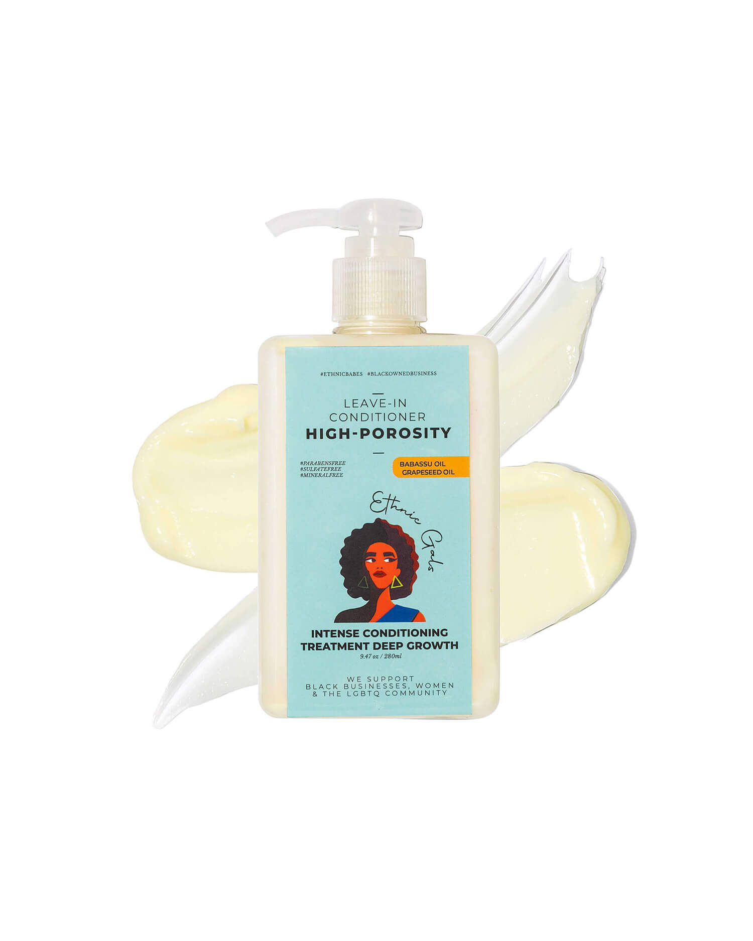 High Porosity Deep Moisture Leave-In Conditioner