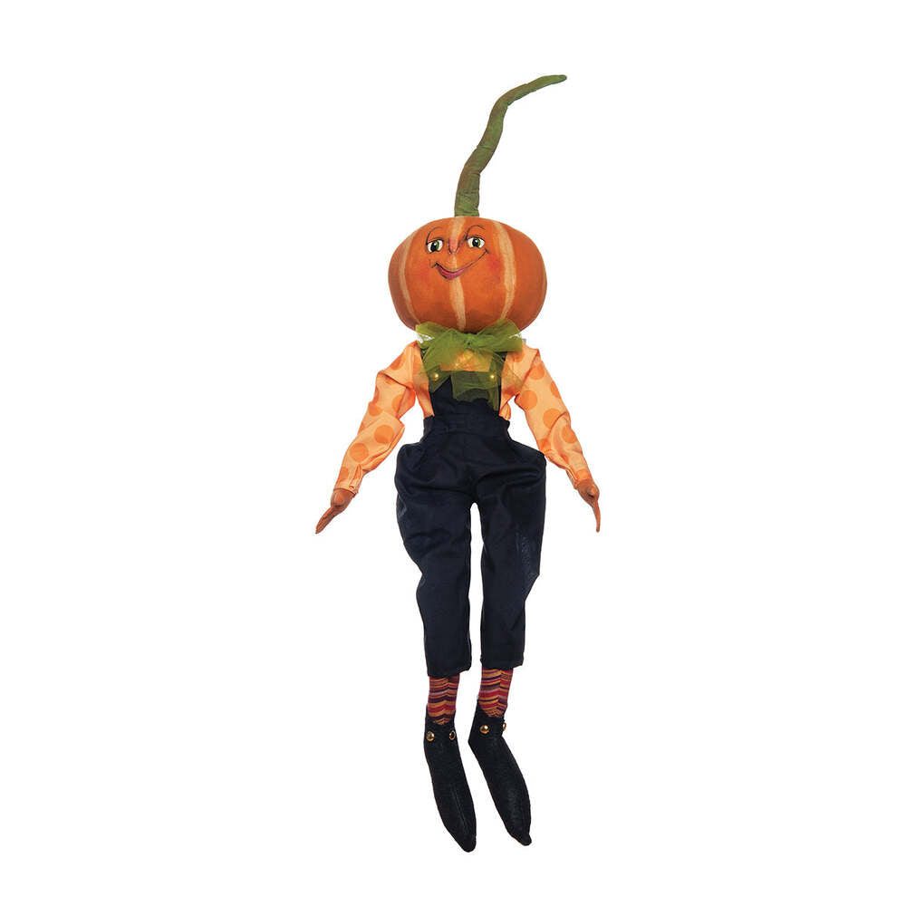 Huey Pumpkin Gathered Traditions Art Doll by Joe Spencer