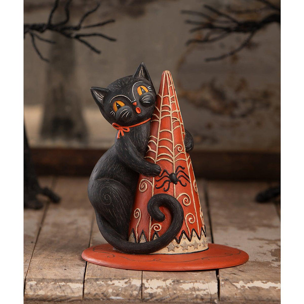 Hugga-Hat Jack Cat by Johanna Parker for Bethany Lowe Designs - SHIPPING MID-SEPT