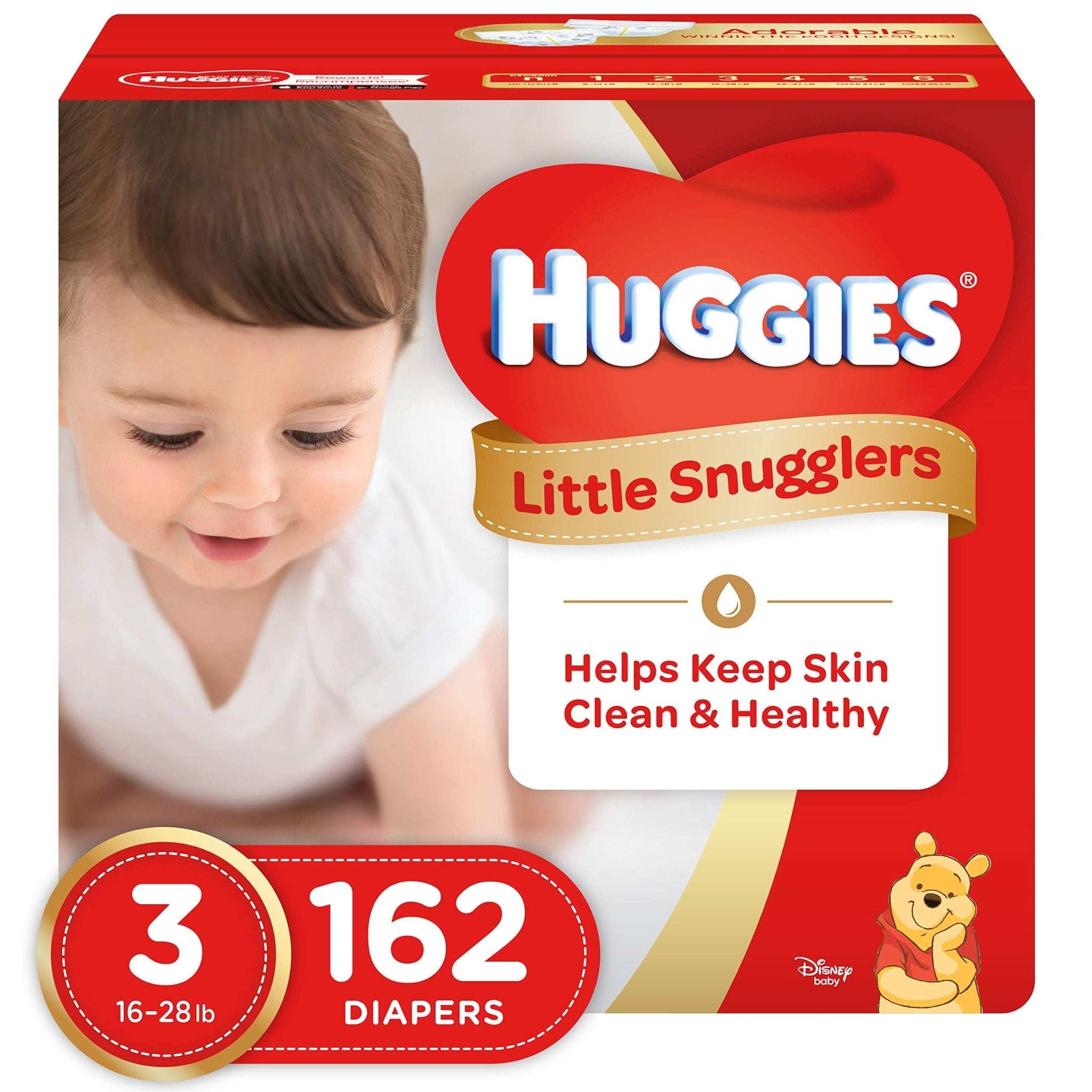 Huggies Size Newborn Diapers, Little Snugglers Baby Diapers, Size Newborn (up to 10 lbs), 31 Count, Packaging May Vary