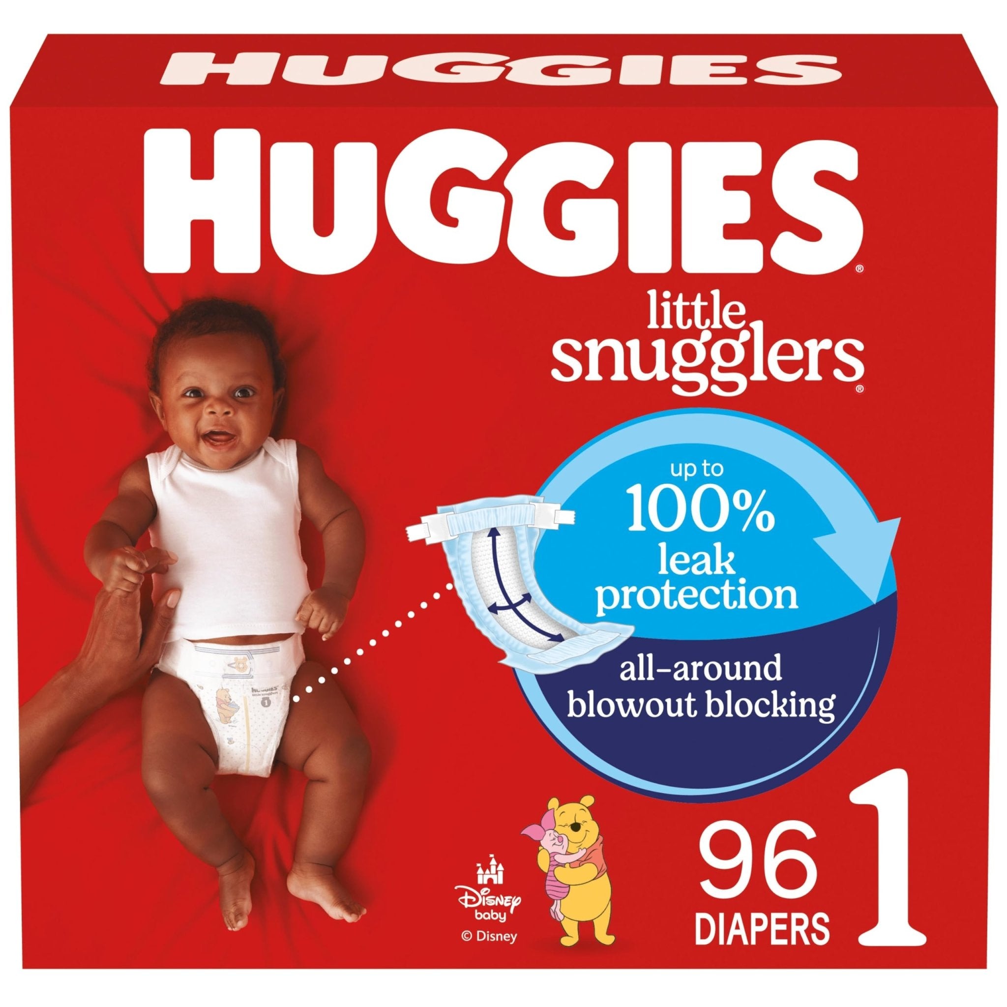 Huggies Size Newborn Diapers, Little Snugglers Baby Diapers, Size Newborn (up to 10 lbs), 31 Count, Packaging May Vary