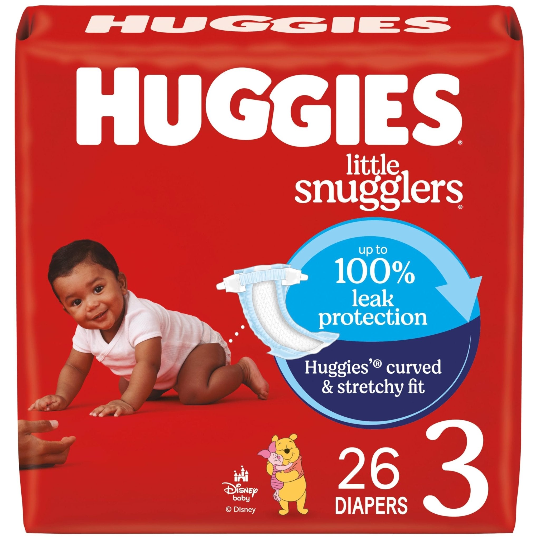 Huggies Size Newborn Diapers, Little Snugglers Baby Diapers, Size Newborn (up to 10 lbs), 31 Count, Packaging May Vary