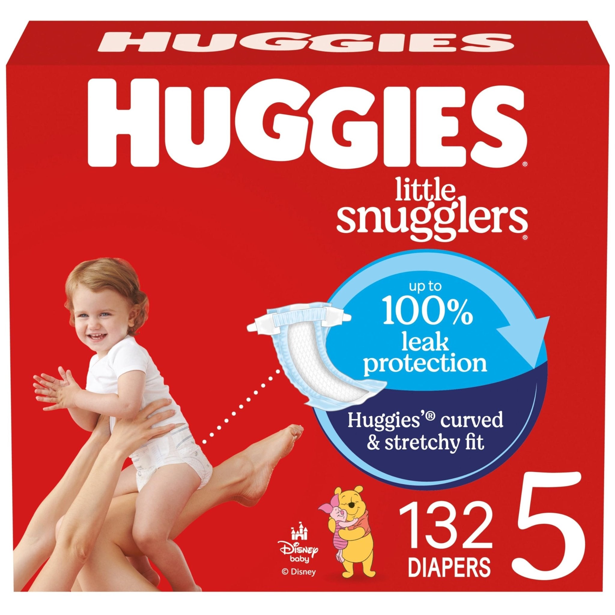 Huggies Size Newborn Diapers, Little Snugglers Baby Diapers, Size Newborn (up to 10 lbs), 31 Count, Packaging May Vary