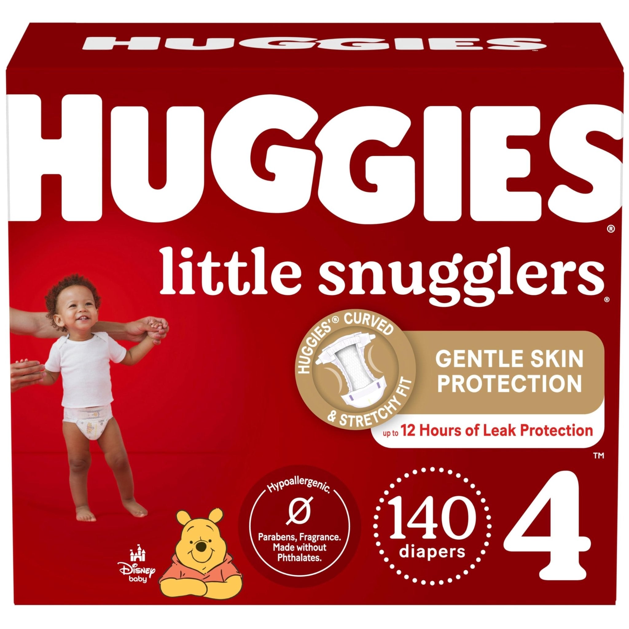 Huggies Size Newborn Diapers, Little Snugglers Baby Diapers, Size Newborn (up to 10 lbs), 31 Count, Packaging May Vary