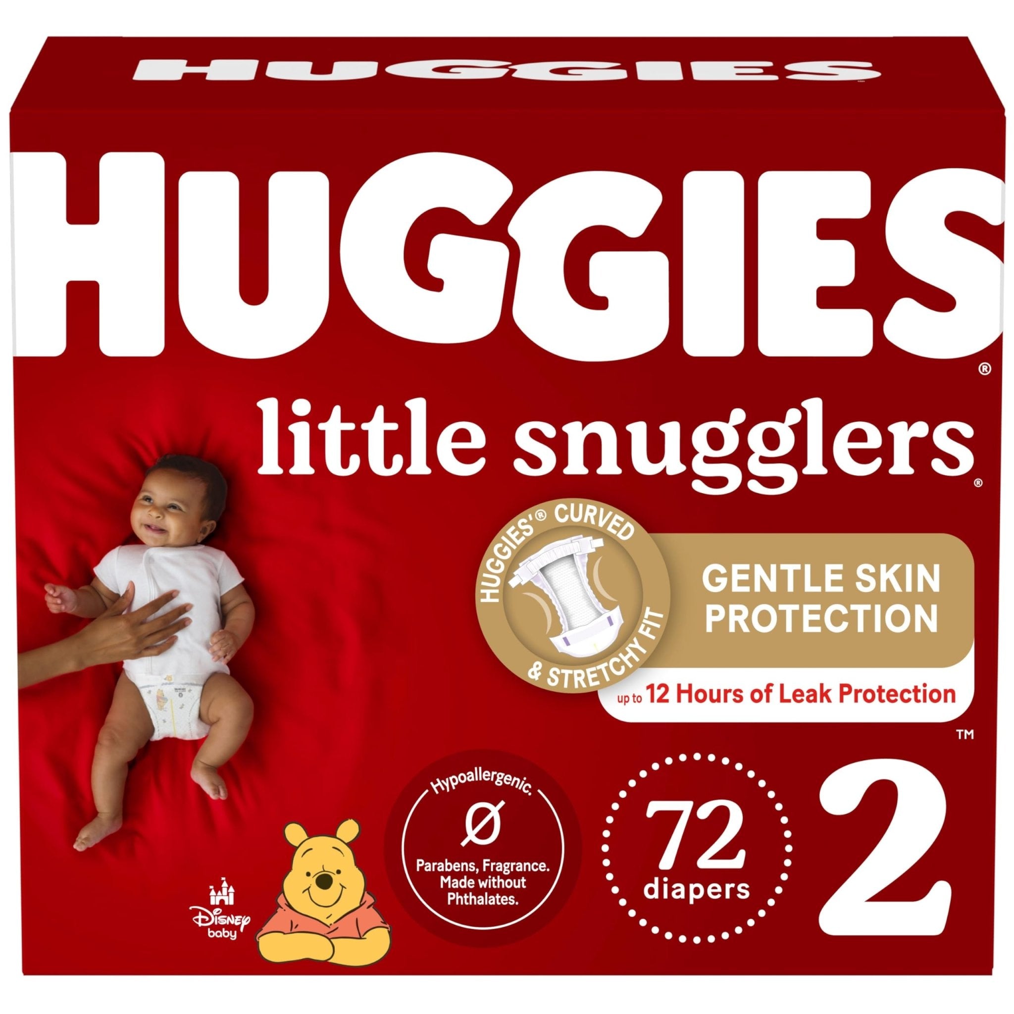 Huggies Size Newborn Diapers, Little Snugglers Baby Diapers, Size Newborn (up to 10 lbs), 31 Count, Packaging May Vary