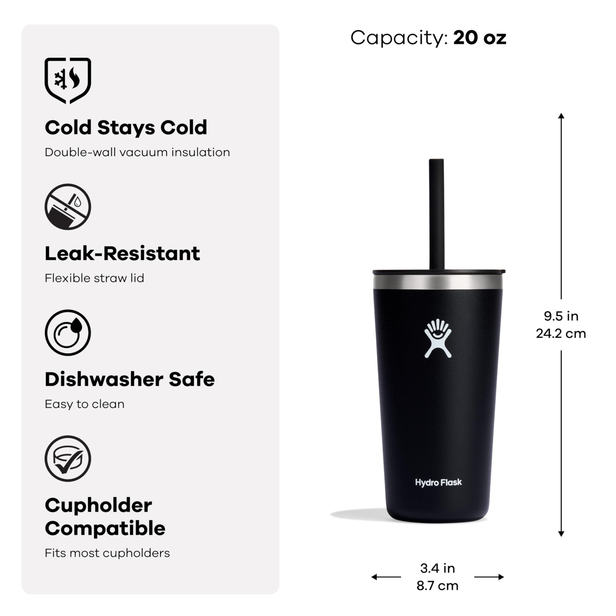 Hydro Flask 16 Oz All Around Tumbler Press-In Lid Surf