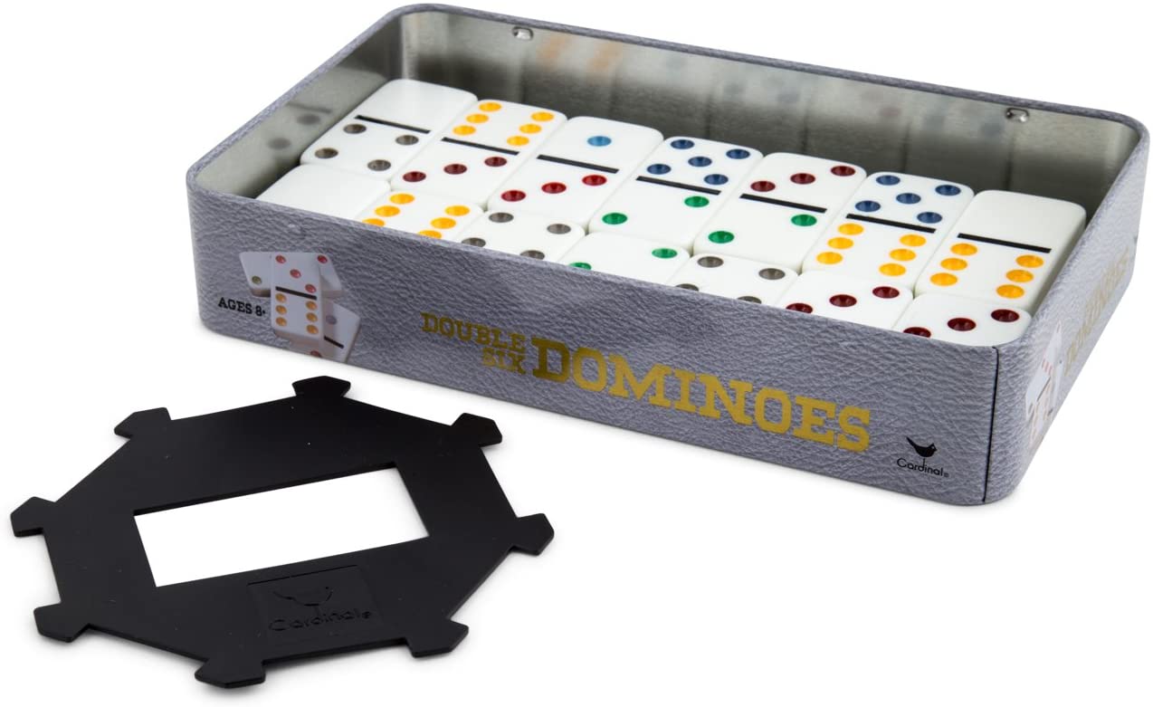 Double Six Dominos - Tin Box