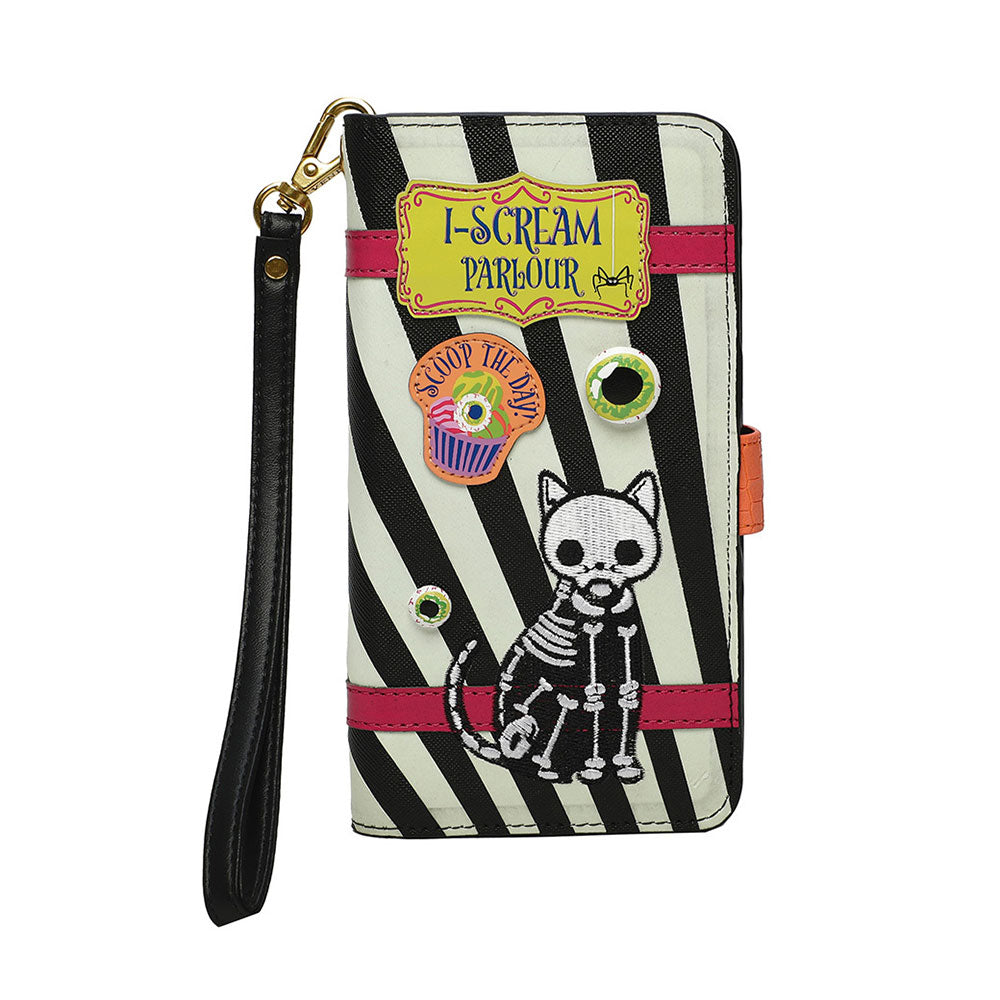 I-Scream Parlour Universal Flip Phone Case by Vendula London