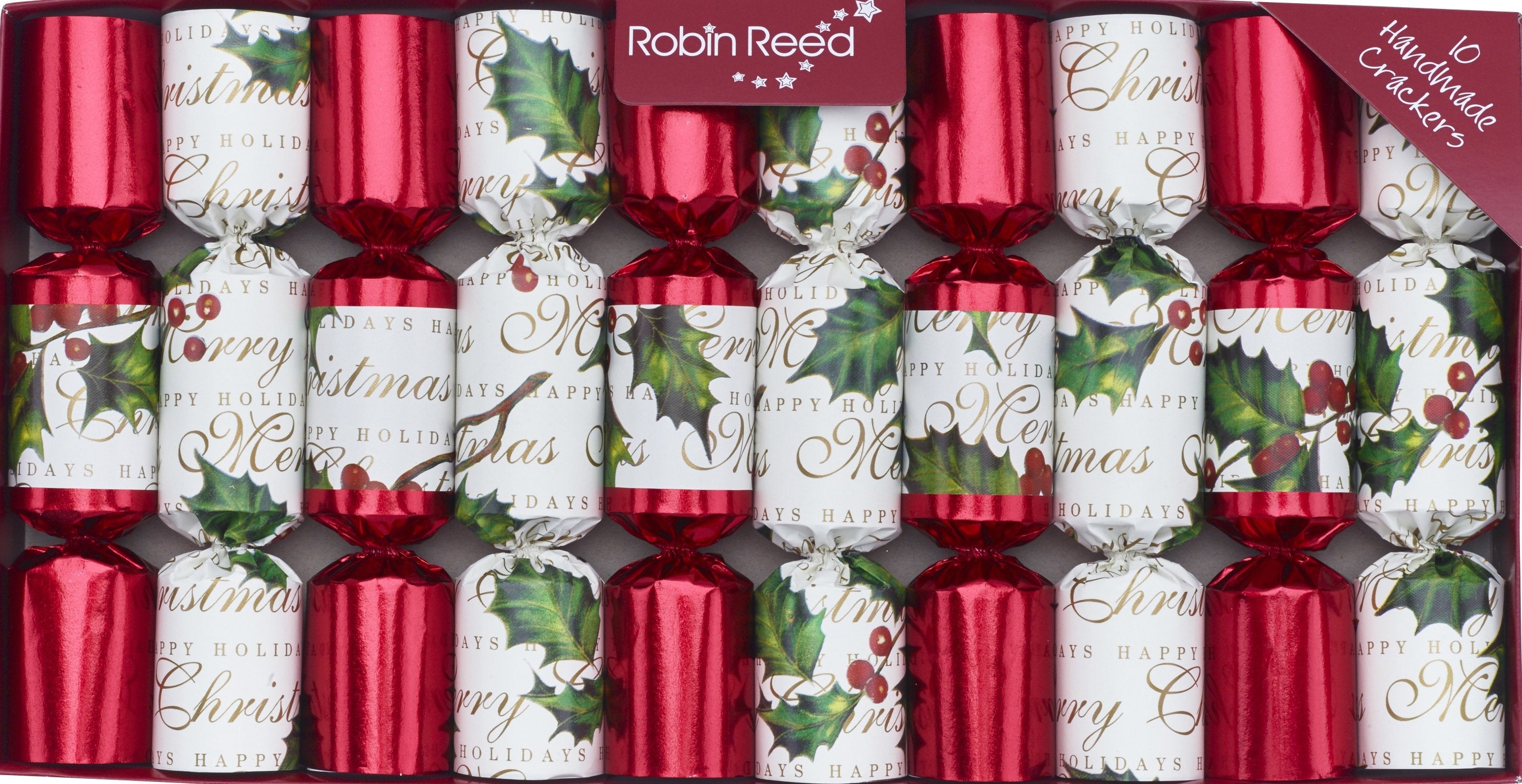 Holly and Berries - Party Crackers