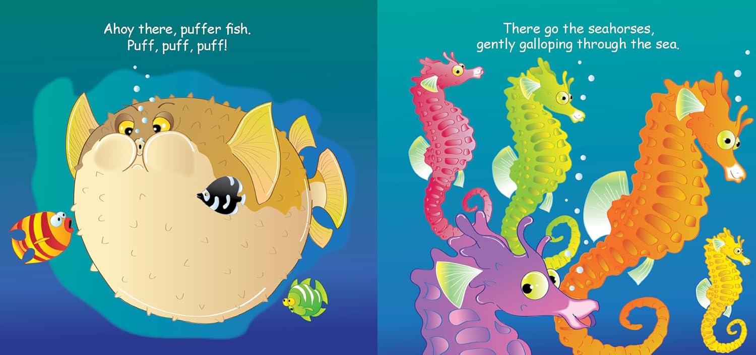 Bath Time Fish Bath Book