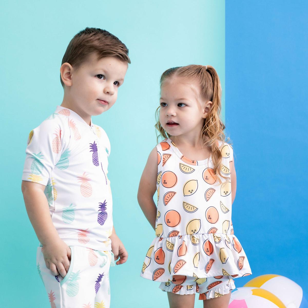 Tankini Top - Citrus Squeeze