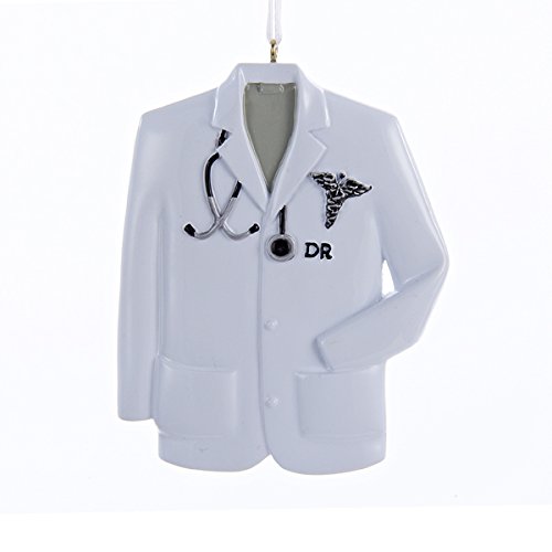 Doctor White Coat  Personalizeable Ornament