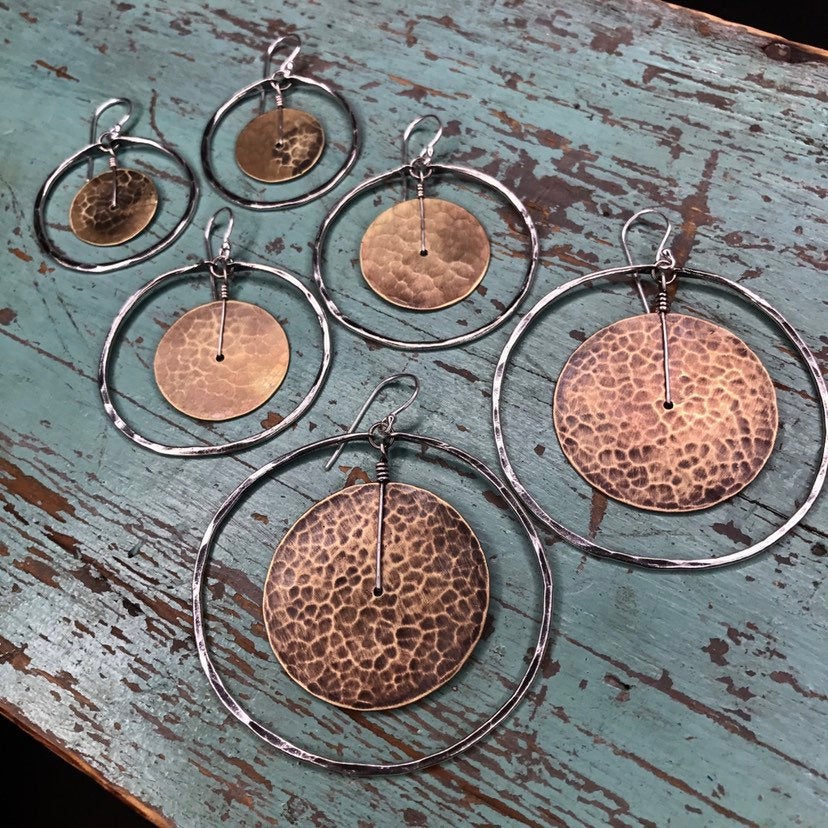 Circles Within Earrings