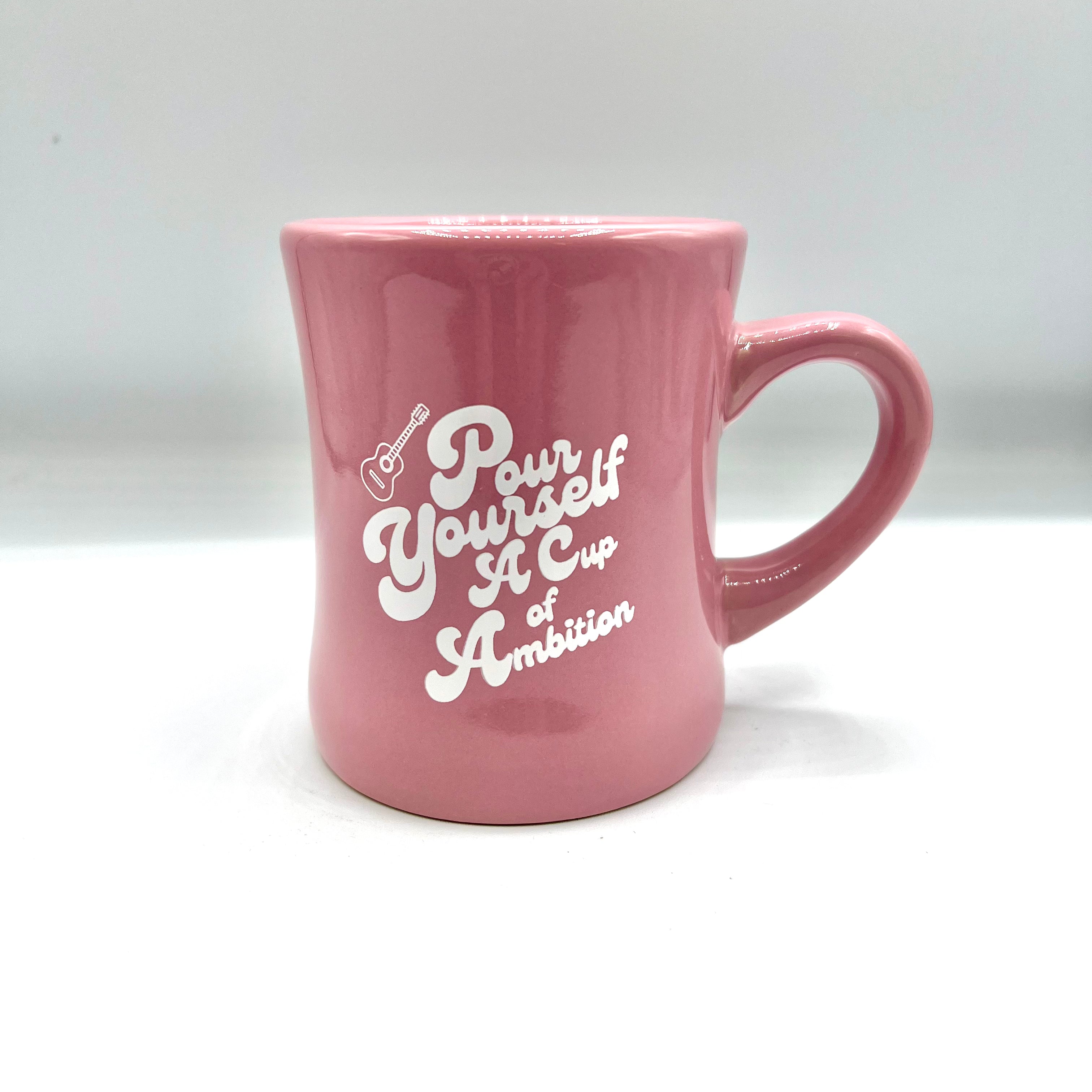 Pour Yourself A Cup Of Ambition Diner Mug 2.0 by BOBBYK
