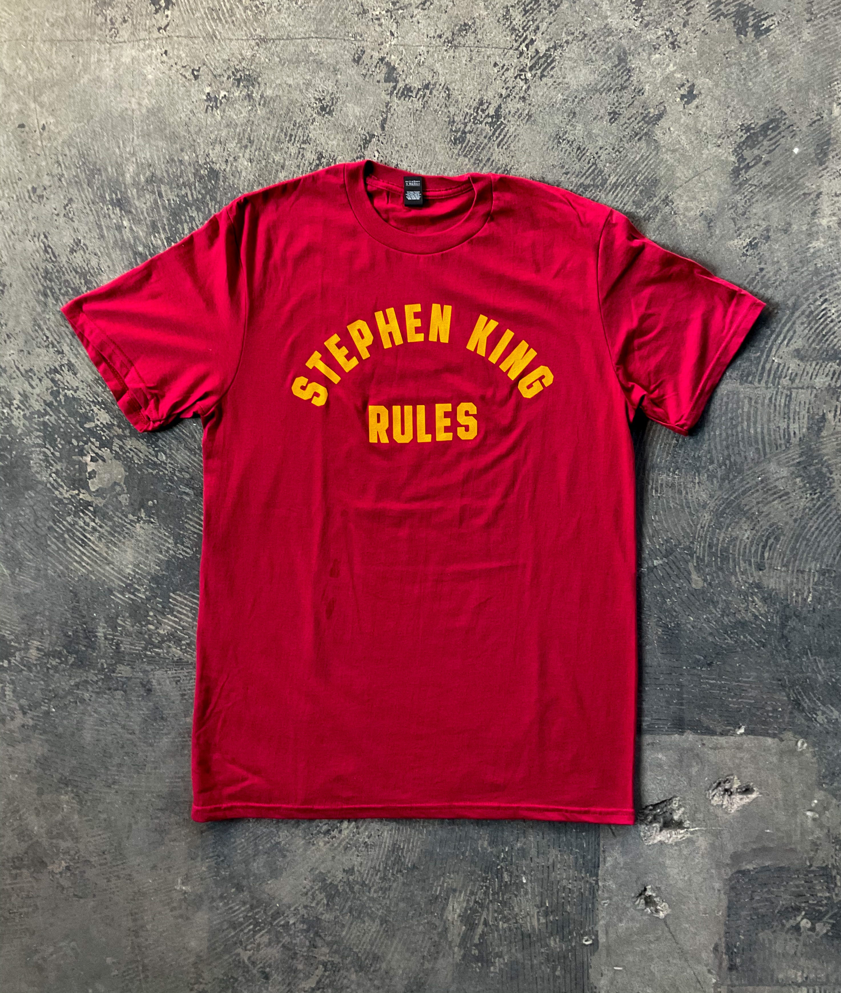 Stephen King Rules T-Shirt by BOBBYK
