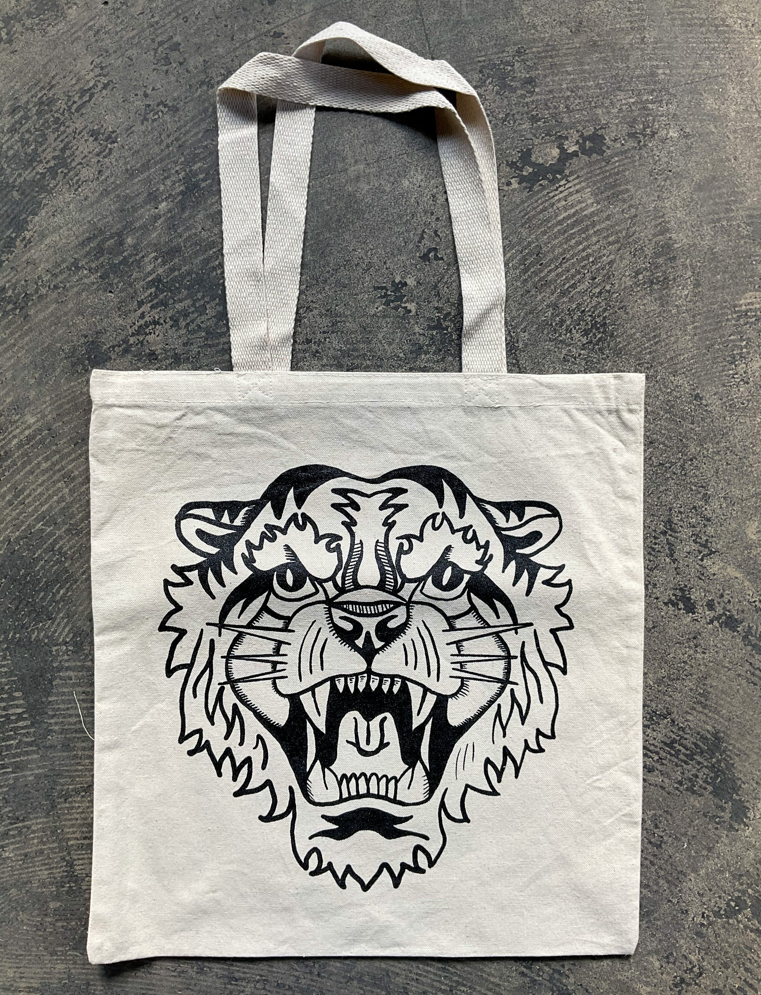 Tiger Tote Bag (Clearance) by BOBBYK