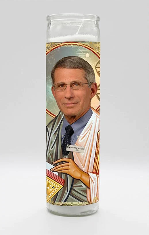 Saint Vaccine King Candle by BOBBYK