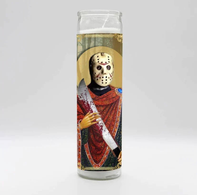 Saint Voorhees Candle by BOBBYK