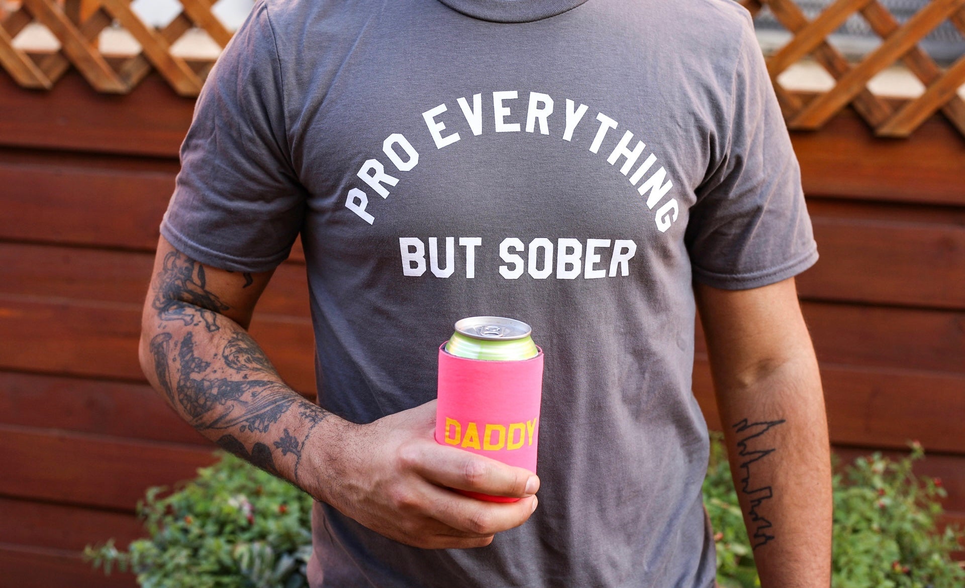 Pro Everything But Sober T-Shirt by BOBBYK