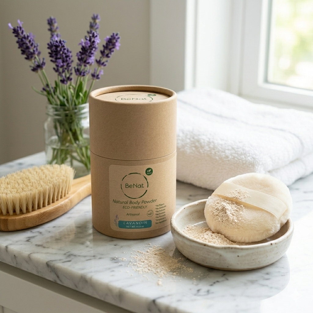 All-Natural Body Powder. Eco-Friendly.