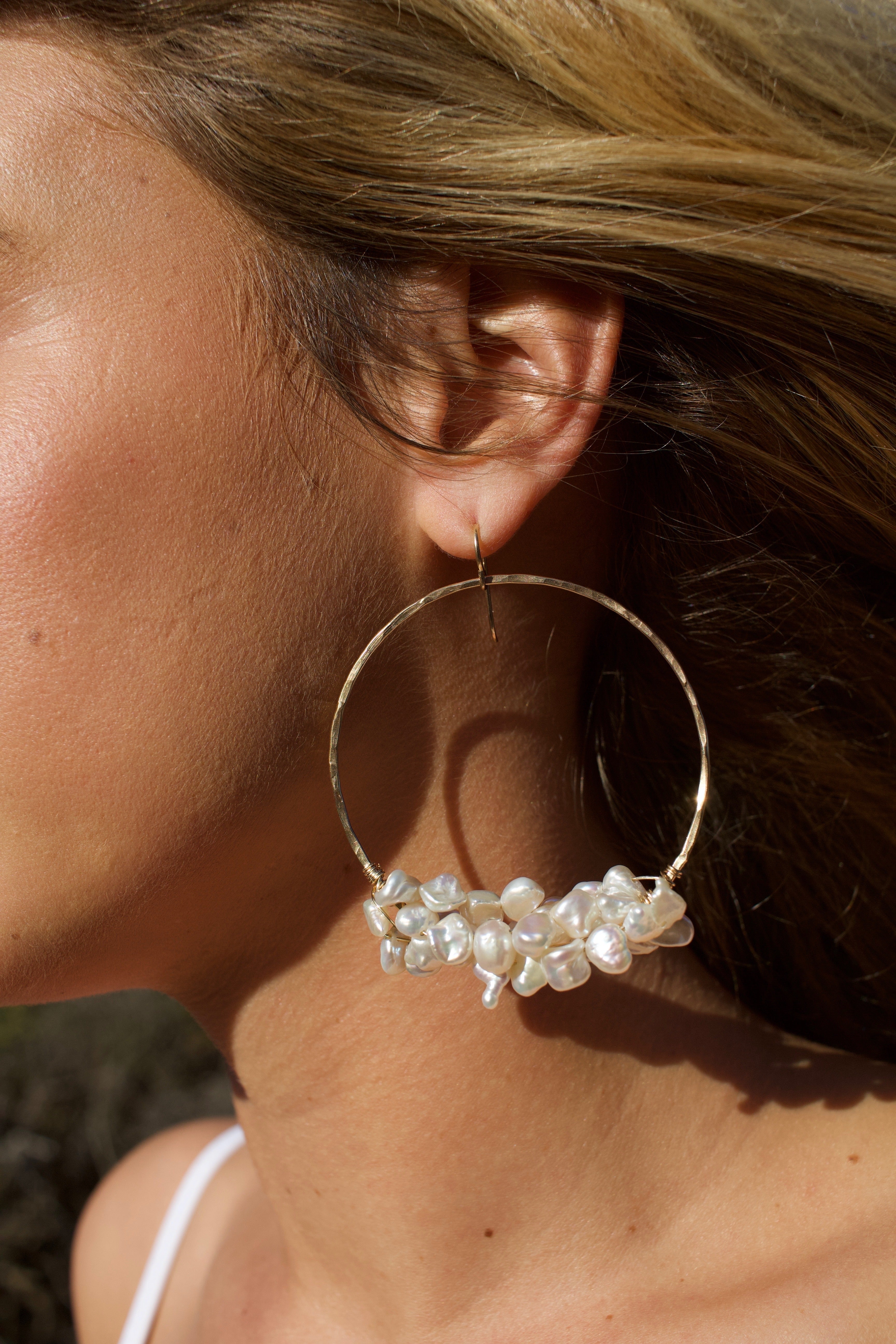 Tulum Hoops by Toasted Jewelry