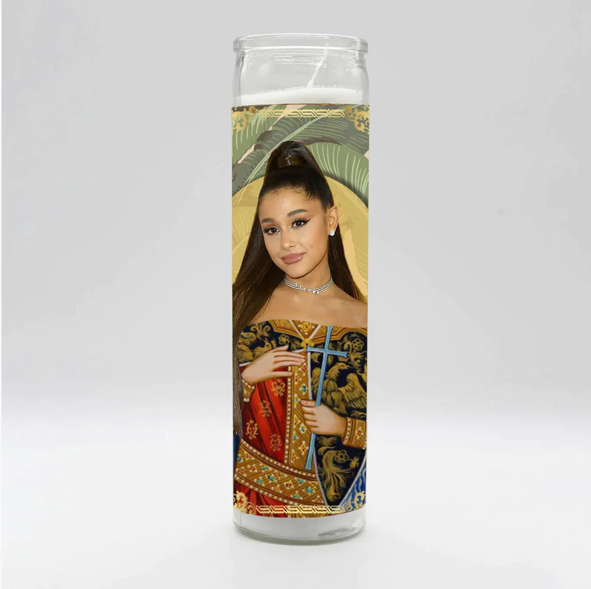 Saint Thank U Next Candle by BOBBYK
