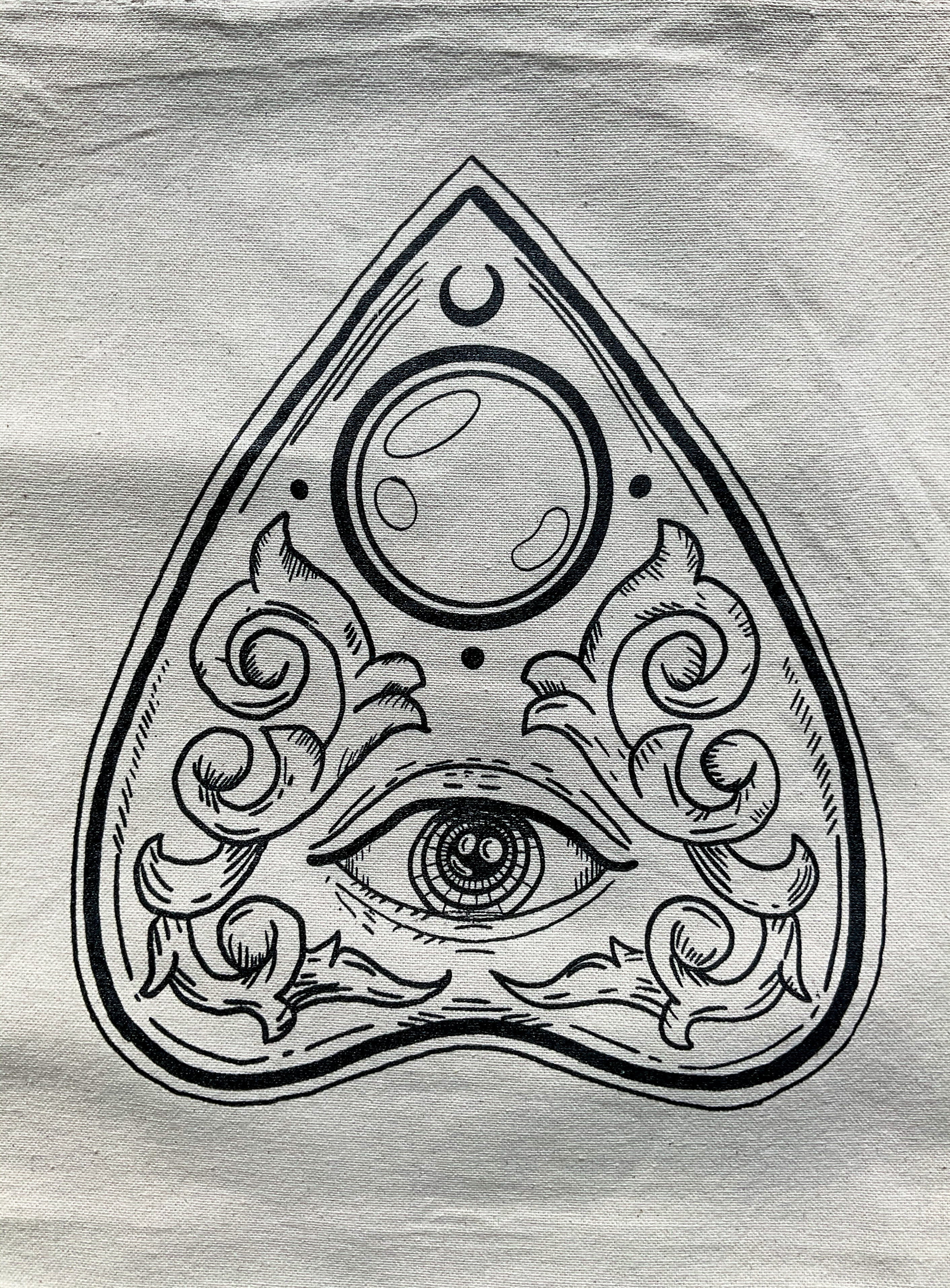 Planchette Tote Bag (Clearance) by BOBBYK