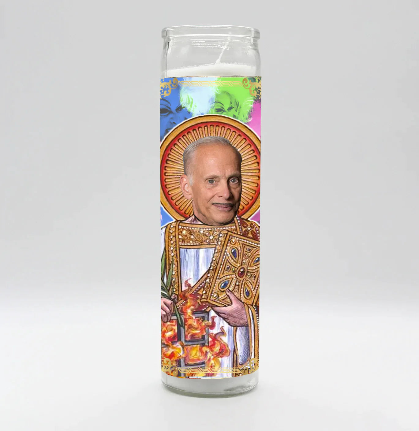 Saint King of Filth Candle by BOBBYK