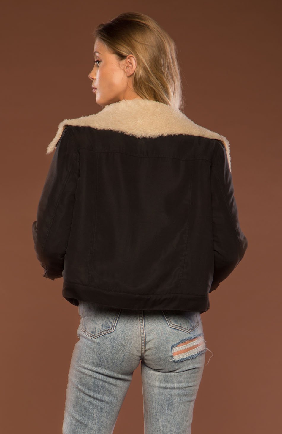 Impala Sherpa Jacket - Raven Black