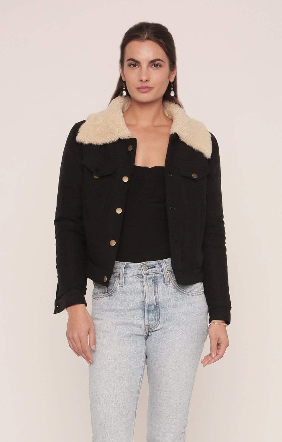 Impala Sherpa Jacket - Raven Black
