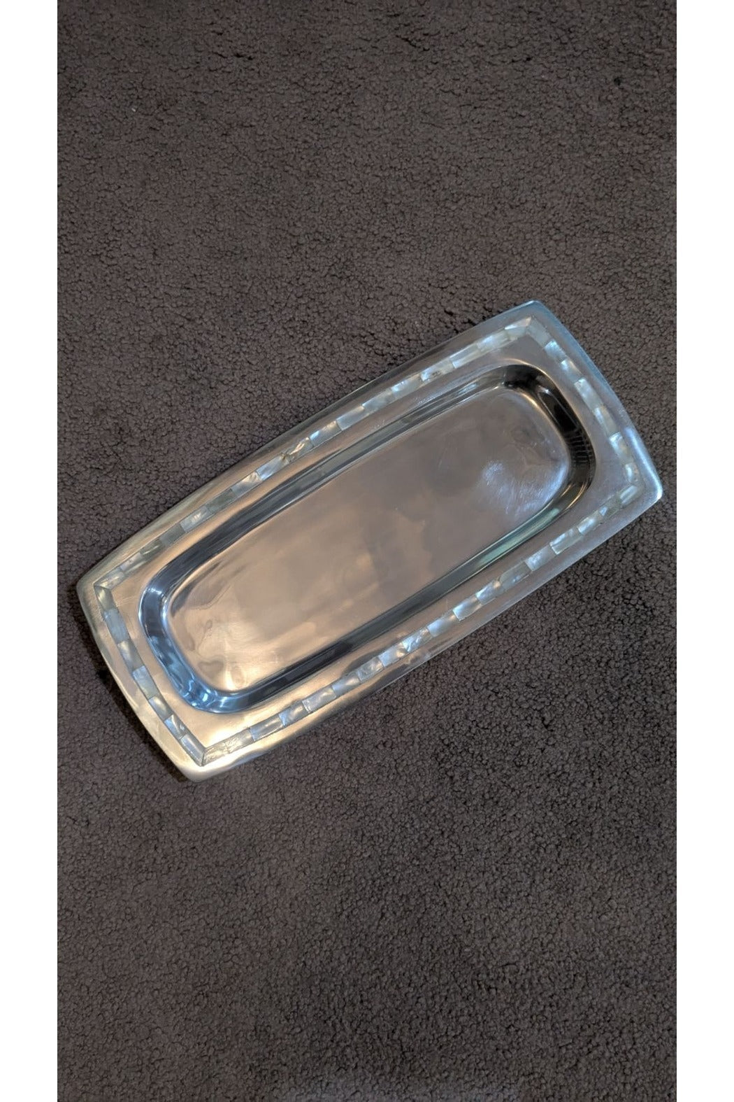 Serving Tray With Mother Of Pearl Inlay