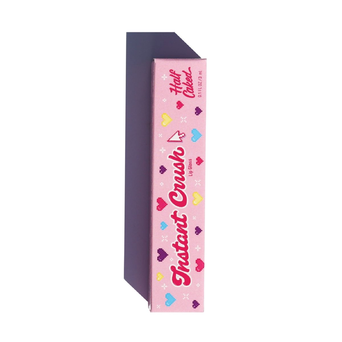 2000's theme pink makeup box with hearts - Instant Crush Lip Gloss - Half Caked