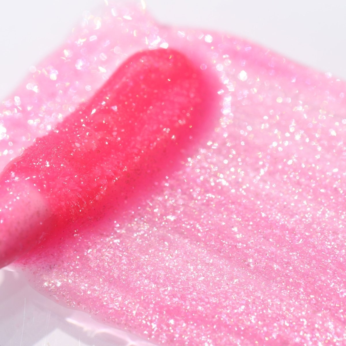 Pink lip gloss with diamond sparkle  - Instant Crush - Pinky Ring -Half Caked