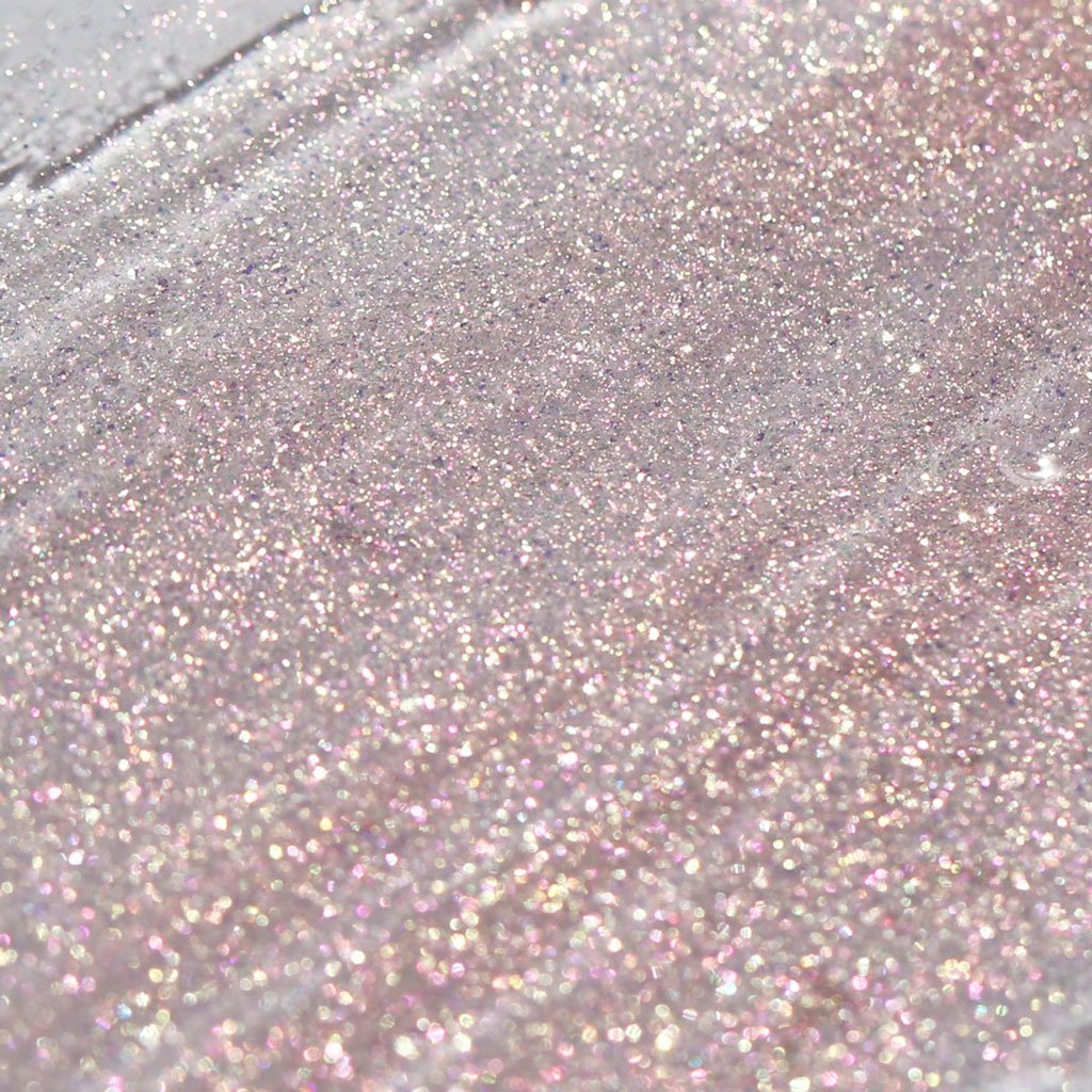 Clear lip gloss with pink and gold shimmer - Instant Crush - Pretty Princess - Half Caked