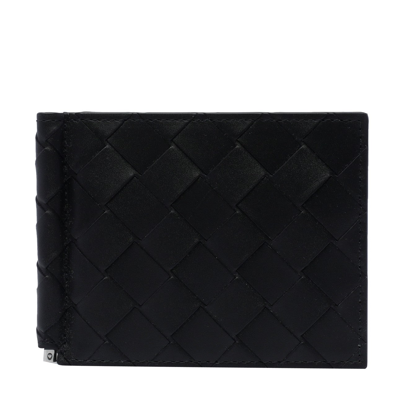 Bottega Veneta Men Intrecciato Bill Clip Wallet
