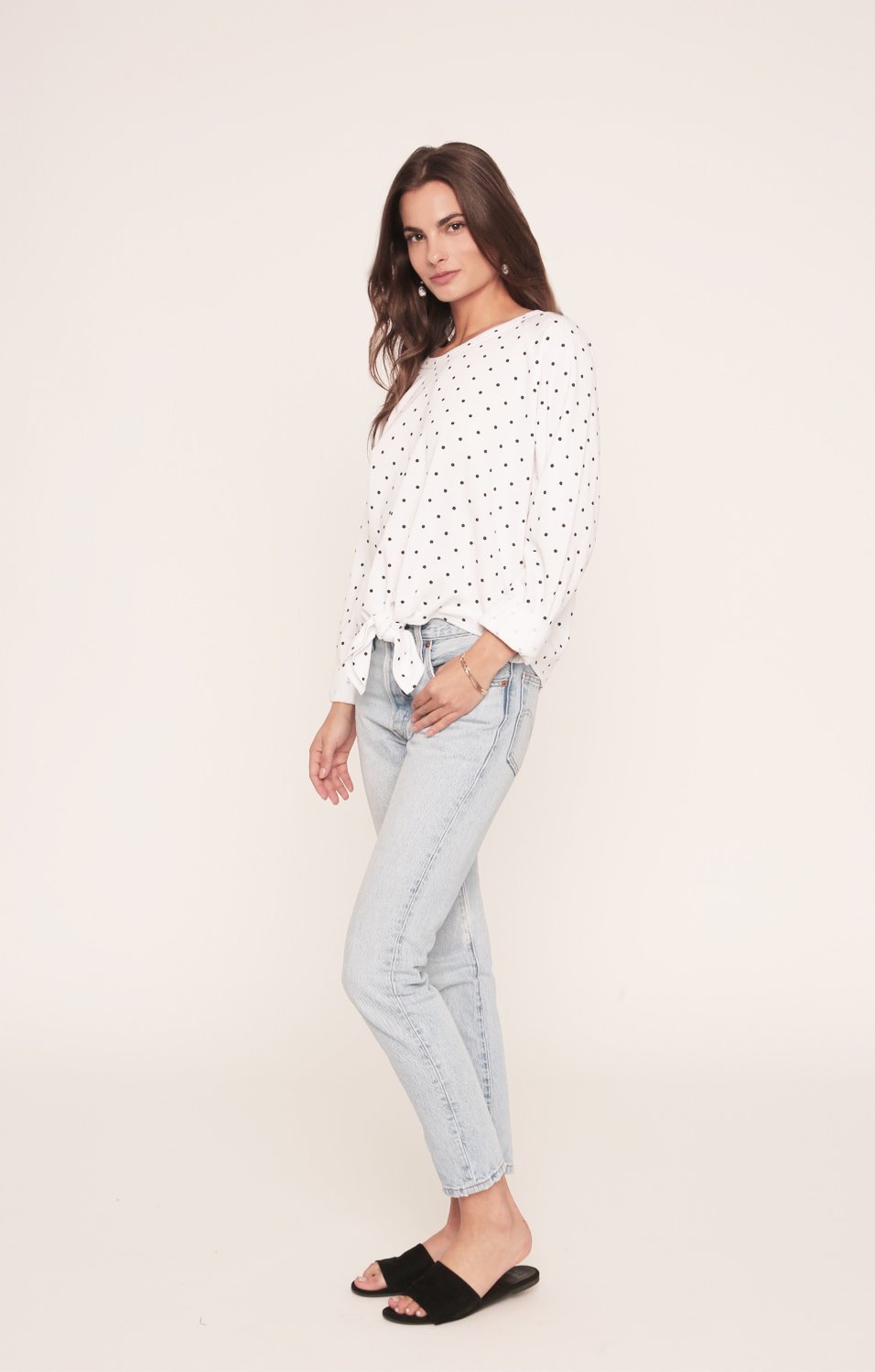 Isabella Sweater | Polka Dot