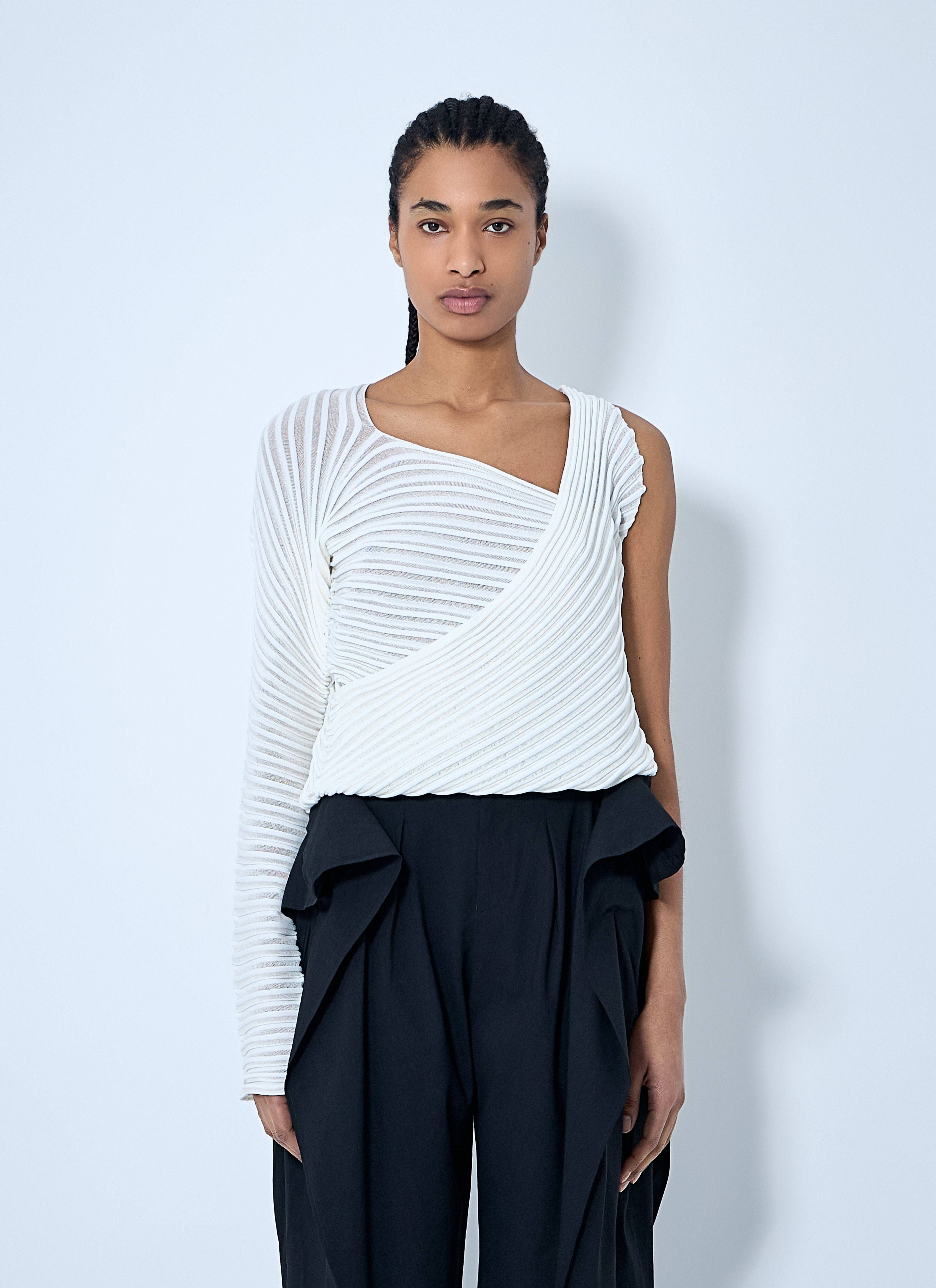 Issey Miyake Women Stream Knit Top