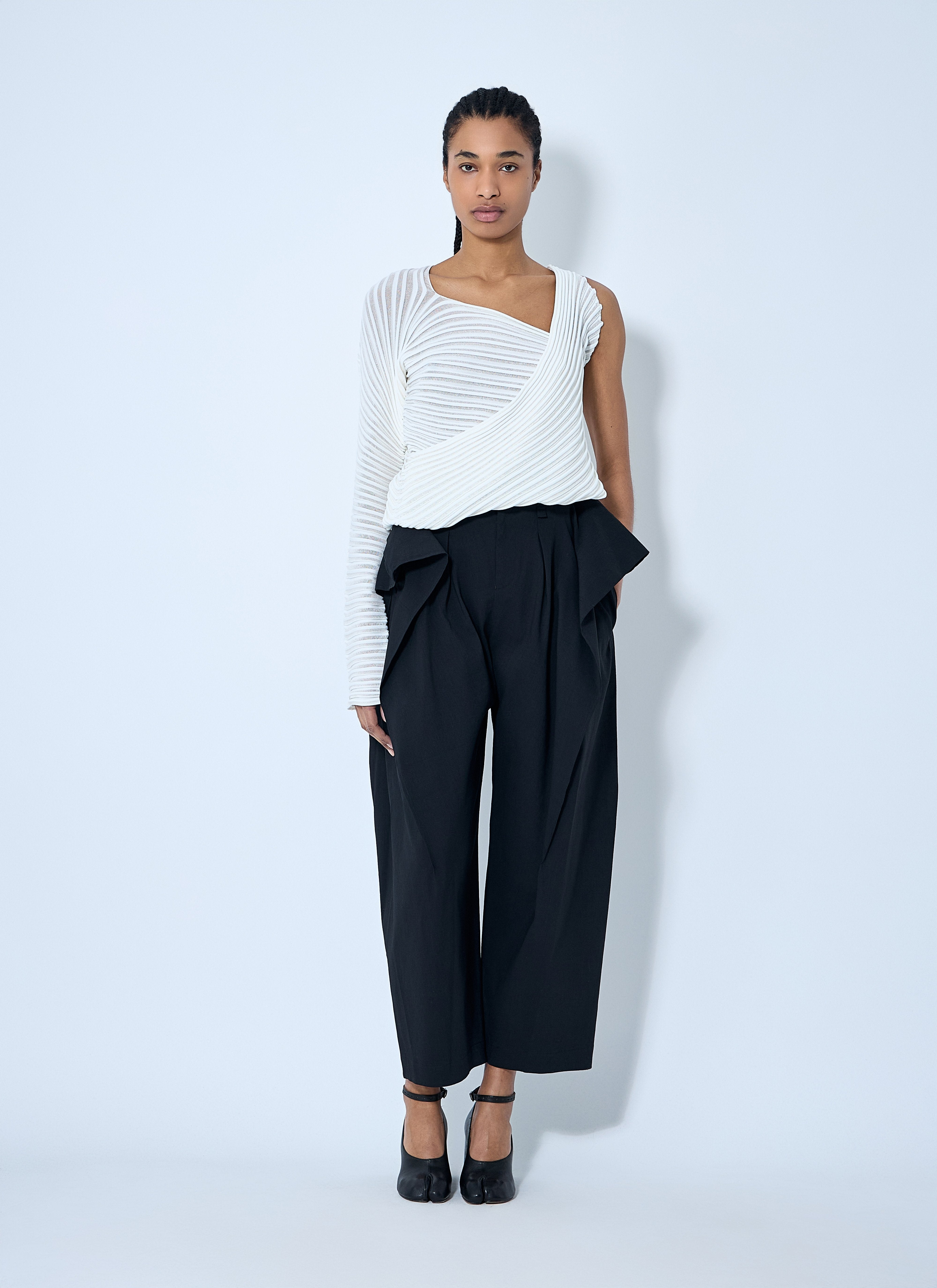 Issey Miyake Women Stream Knit Top