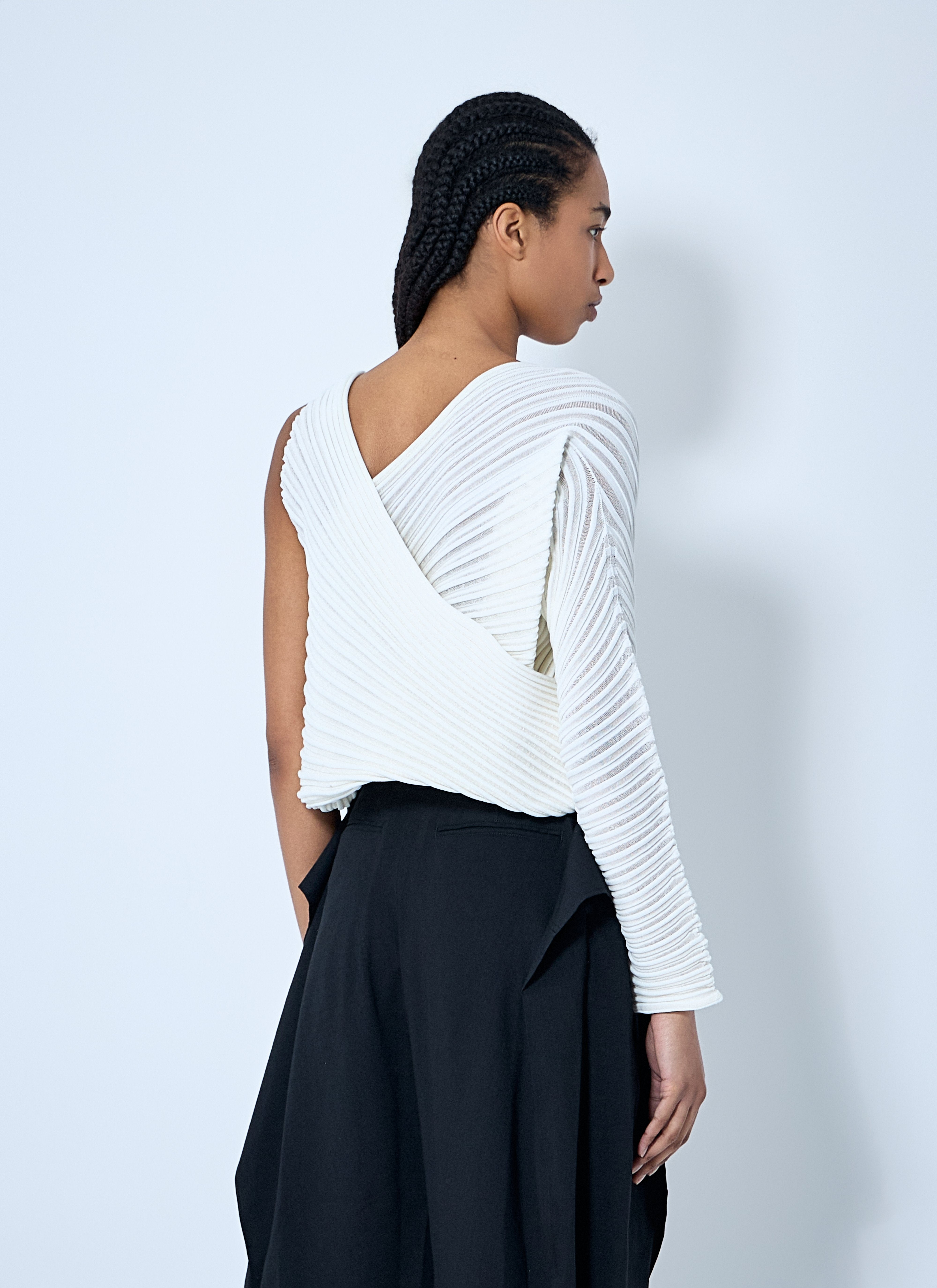 Issey Miyake Women Stream Knit Top