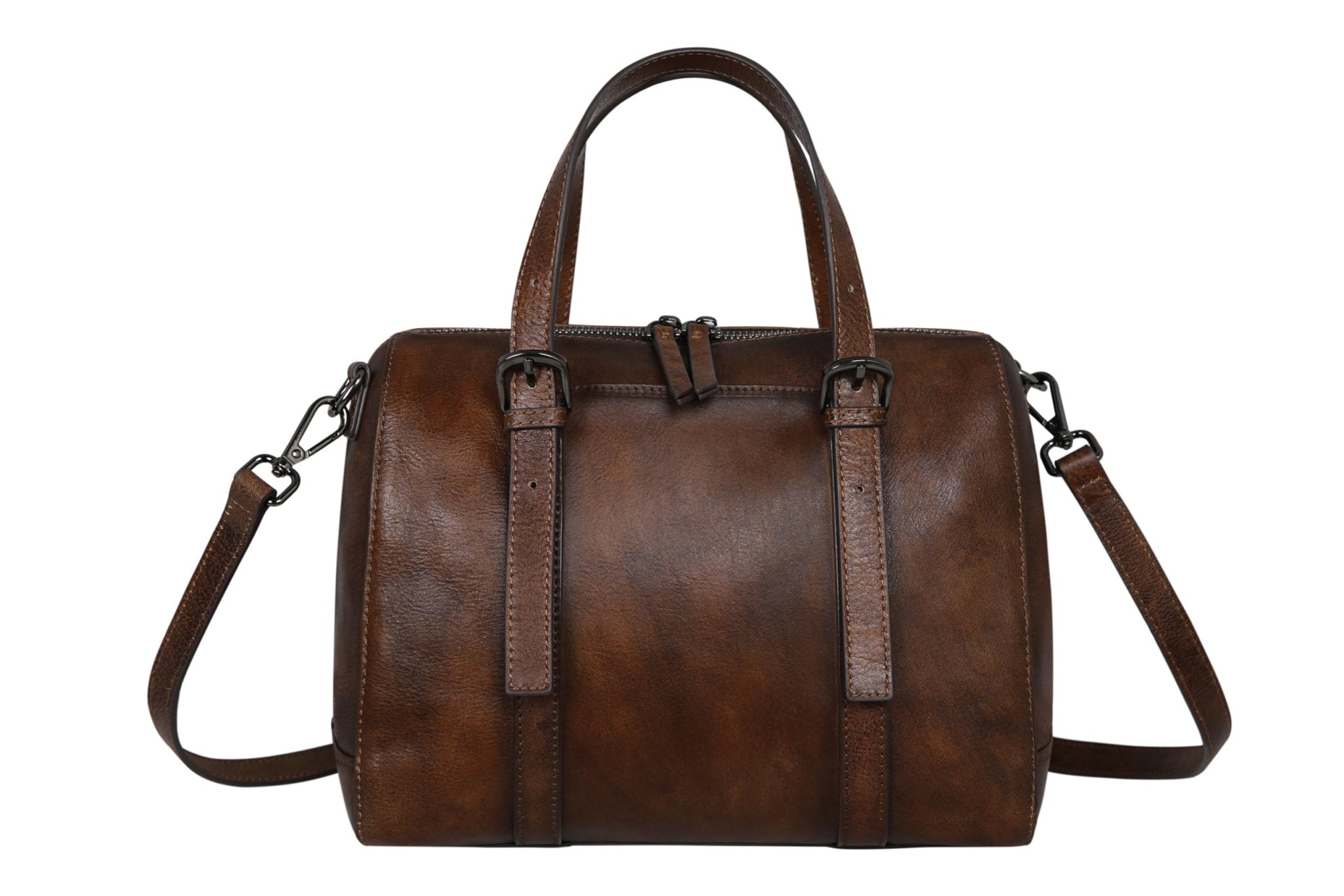 Iswee Genuine Leather Purses for Women Designer Hobo Crossbody Bag Satchel Handbags Top Handle Purses for Travel