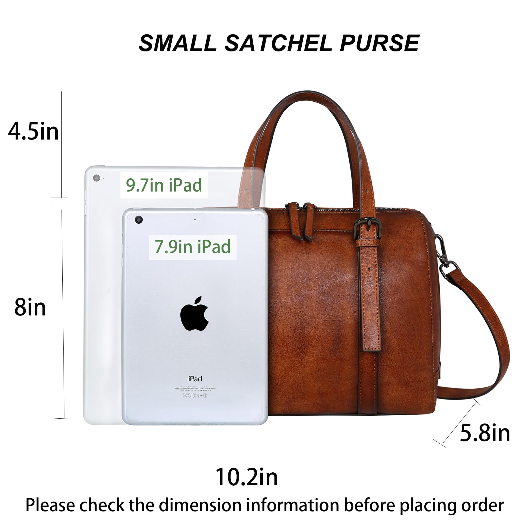 Iswee Genuine Leather Purses for Women Designer Hobo Crossbody Bag Satchel Handbags Top Handle Purses for Travel