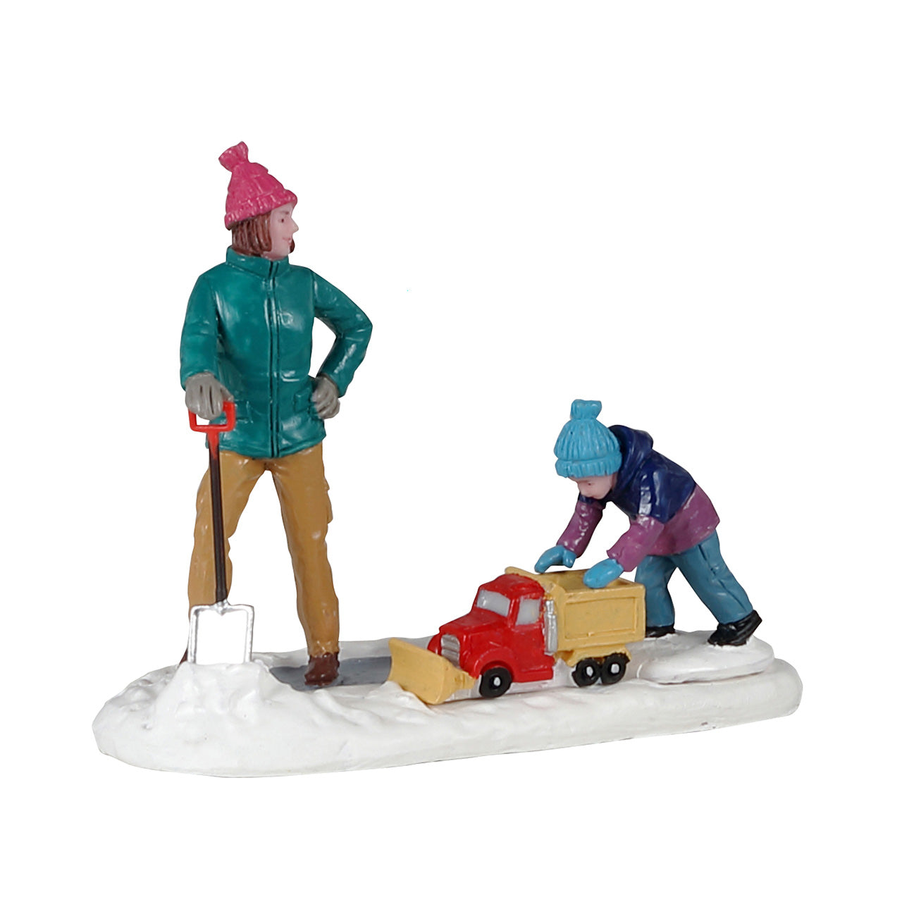 Clearing The Sidewalk Figurine