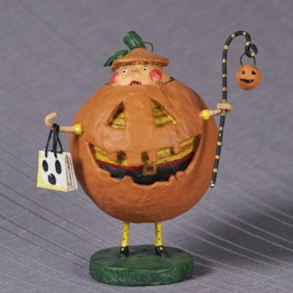 Jack Squash Halloween Figurine by Lori Mitchell
