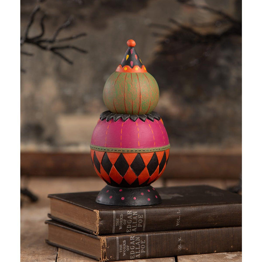Jackie Green-O-Ween Spooks Jar Johanna Parker for Bethany Lowe Designs
